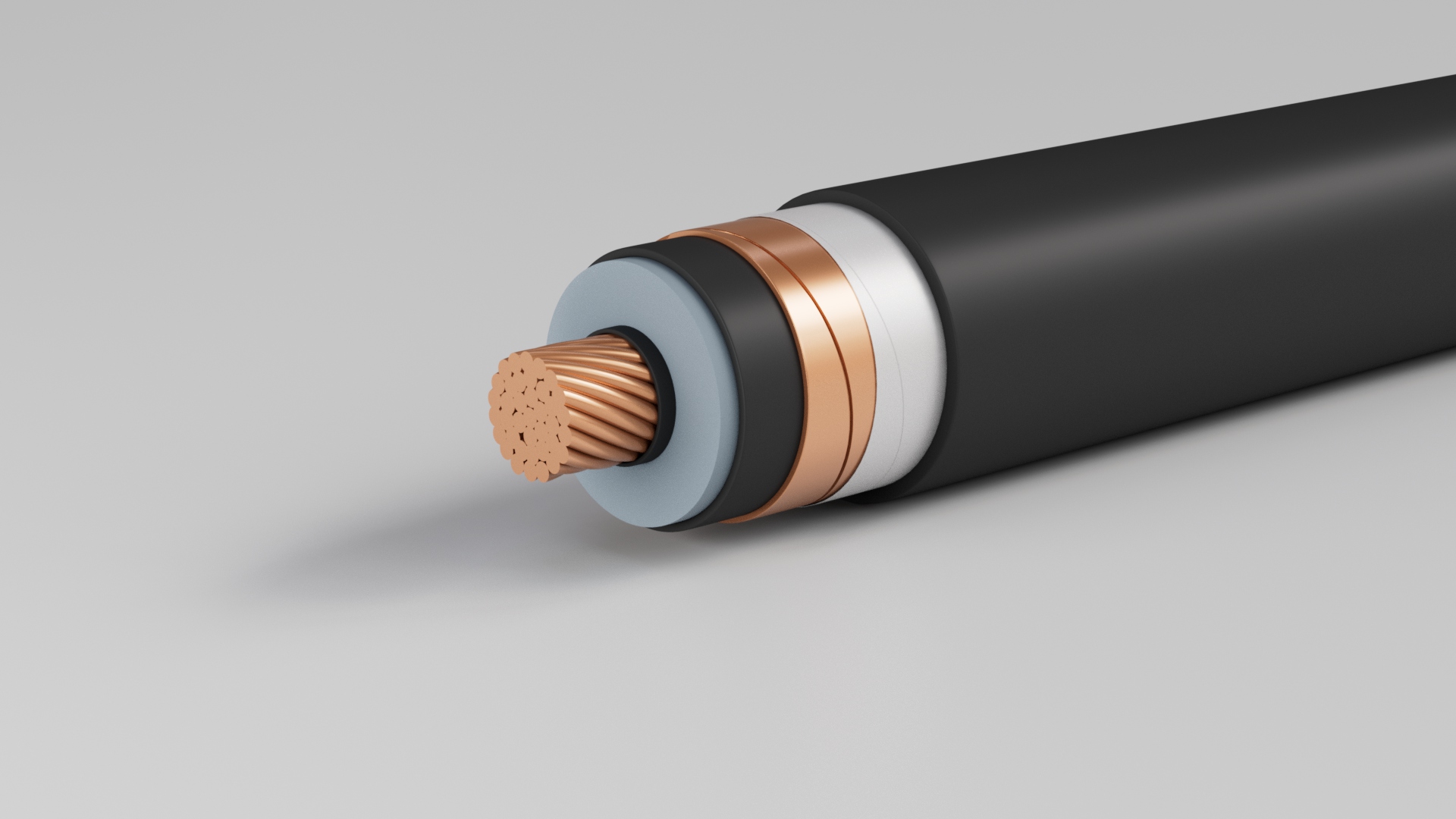 Single core Copper & Aluminum Conductors 3.6 / 6 (7.2) KV